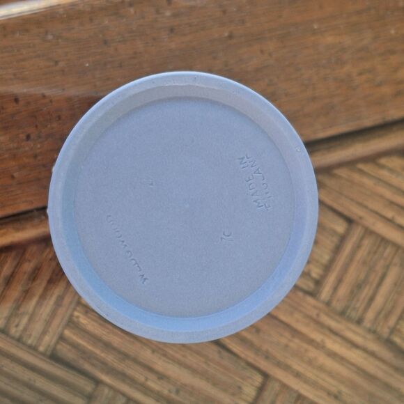 Vintage Wedgewood Two Pieces Posy Vase and Cigarette Holder Blue - Picture 13 of 13